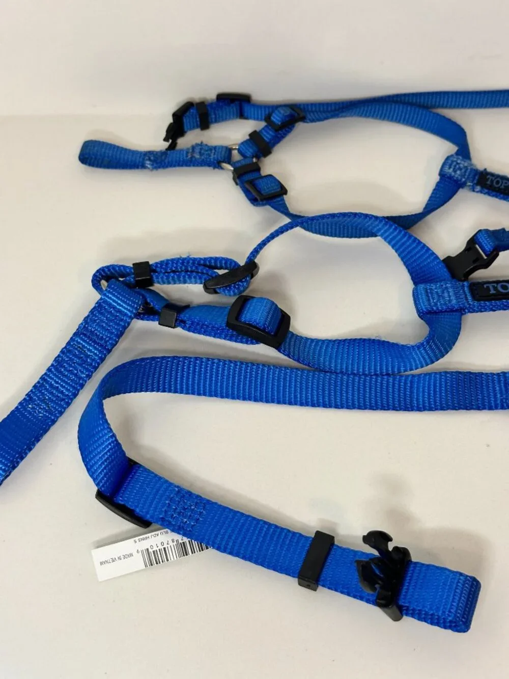 Top Paw Puppy Harness XS and S– Blue Adjustable Small Dog